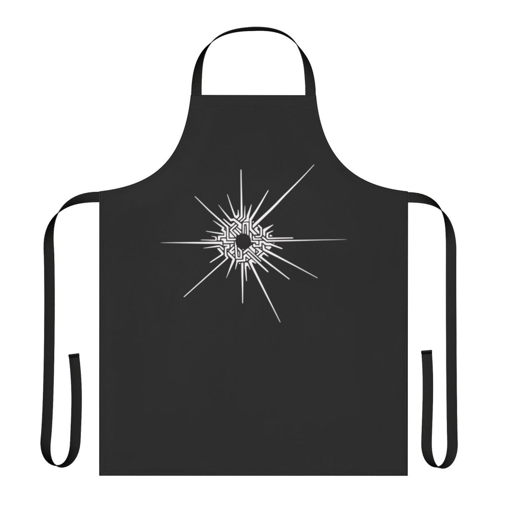 Outer Wilds inspired apron featuring the Eye of the Universe design