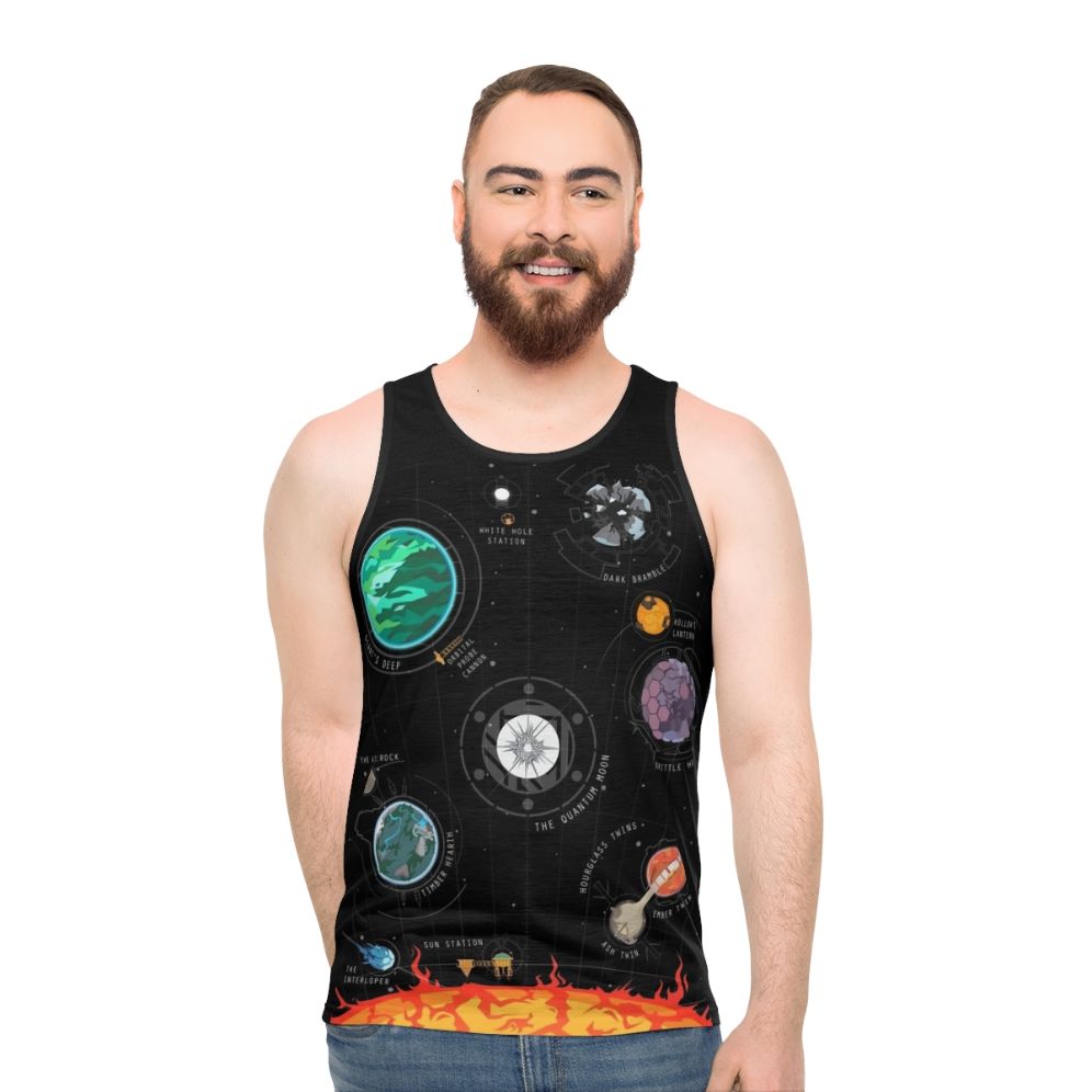 Outer Wilds Solar System Unisex Tank Top