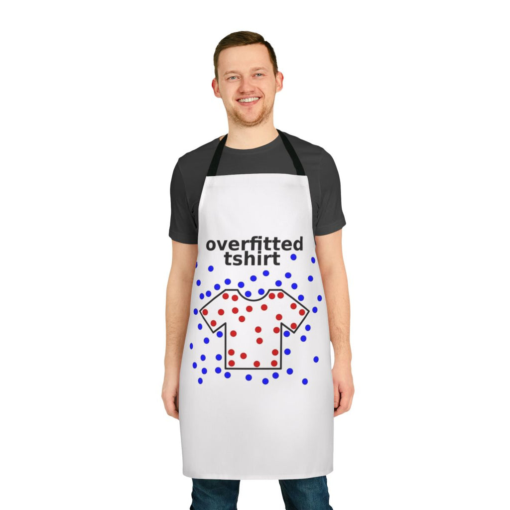 Overfitted tshirt apron for data science, machine learning, and analytics enthusiasts