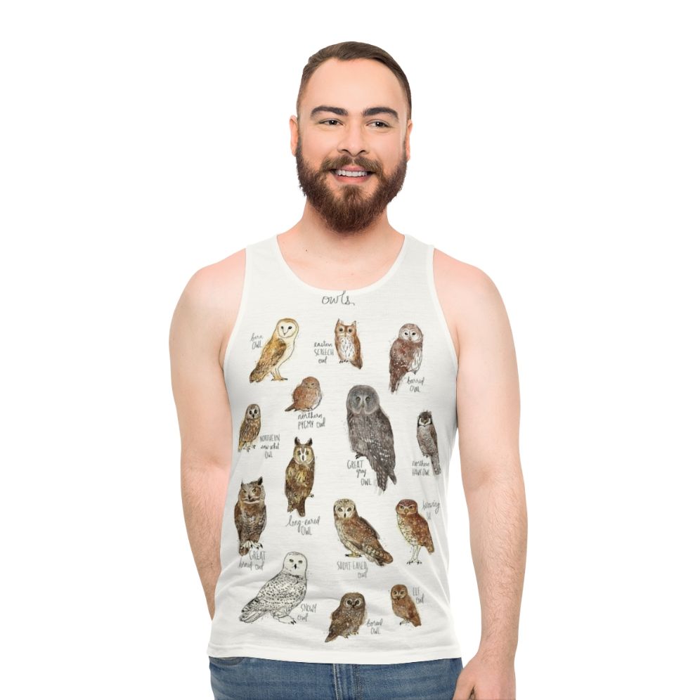 Owls Unisex Tank Top