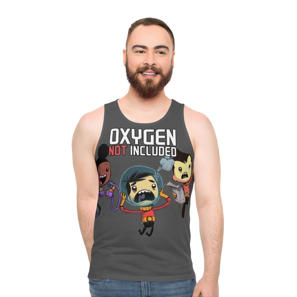 Oxygen Not Included Unisex Gaming Tank Top