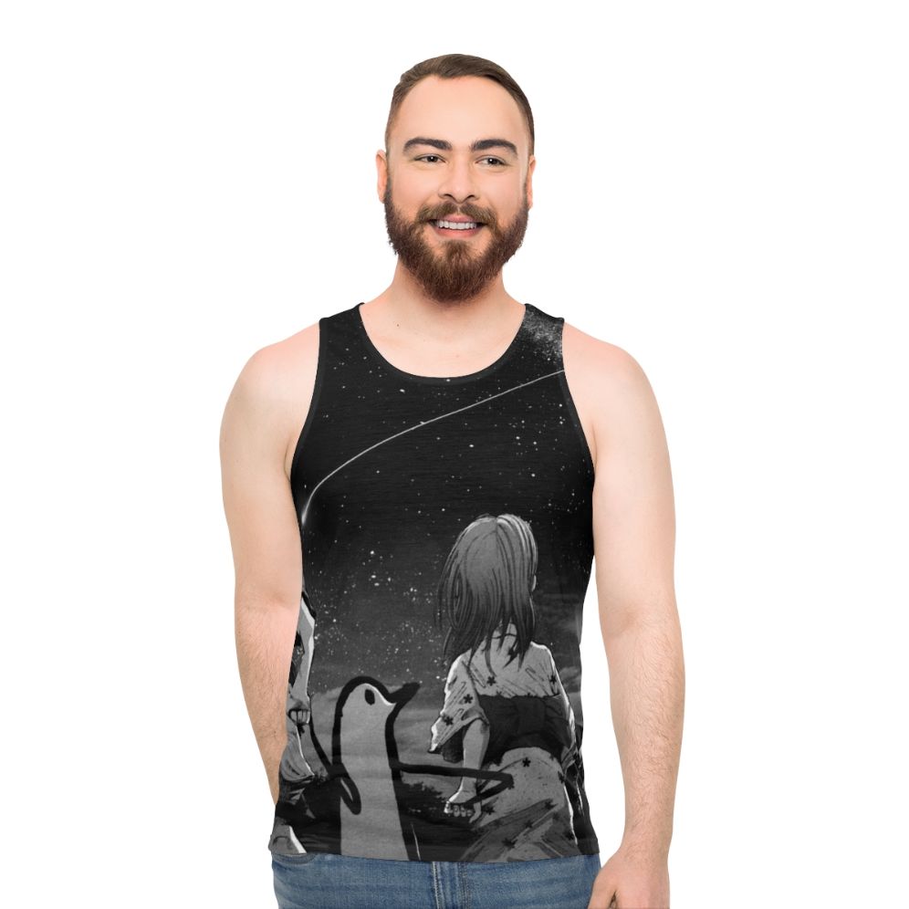 Oyasumi Punpun Milky Way Galaxy Unisex Tank Top