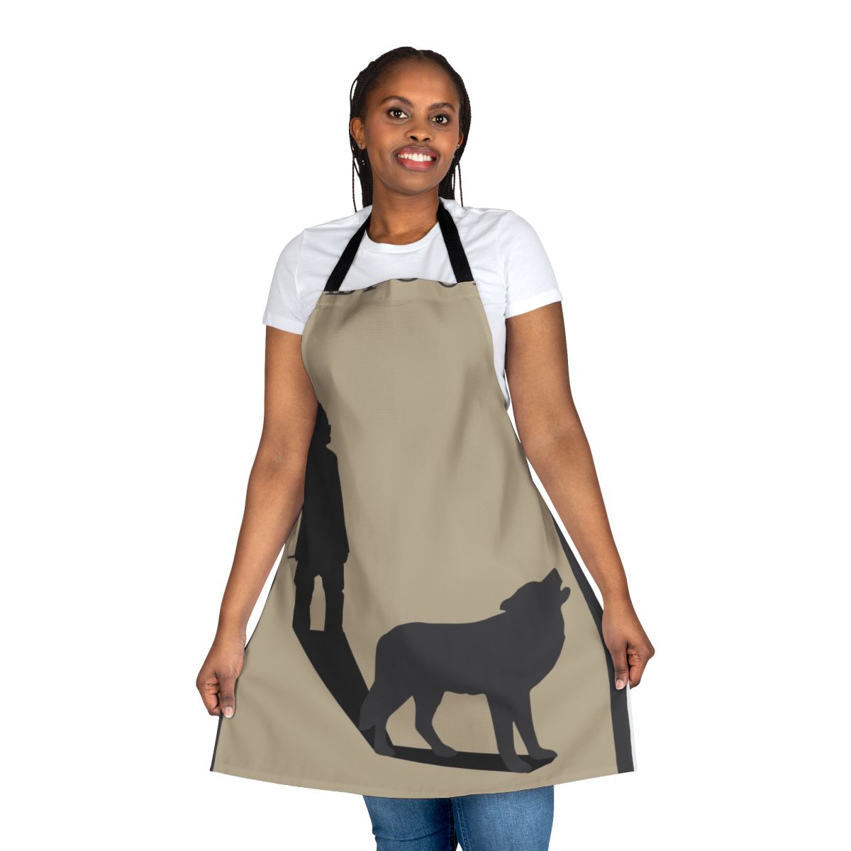 Padfoot-Inspired Magical Apron with Sirius Black and Marauder Motifs