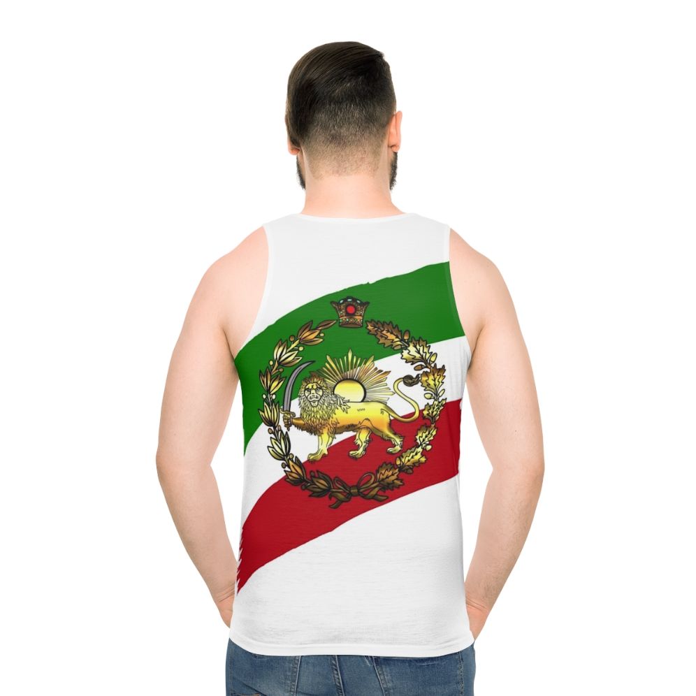 Pahlavi Dynasty Iranian Flag Unisex Tank Top