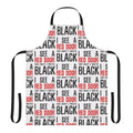 Apron featuring the lyrics to "Paint It Black" by The Rolling Stones