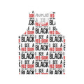 Unisex tank top with "Paint It Black" lyrics and Rolling Stones logo