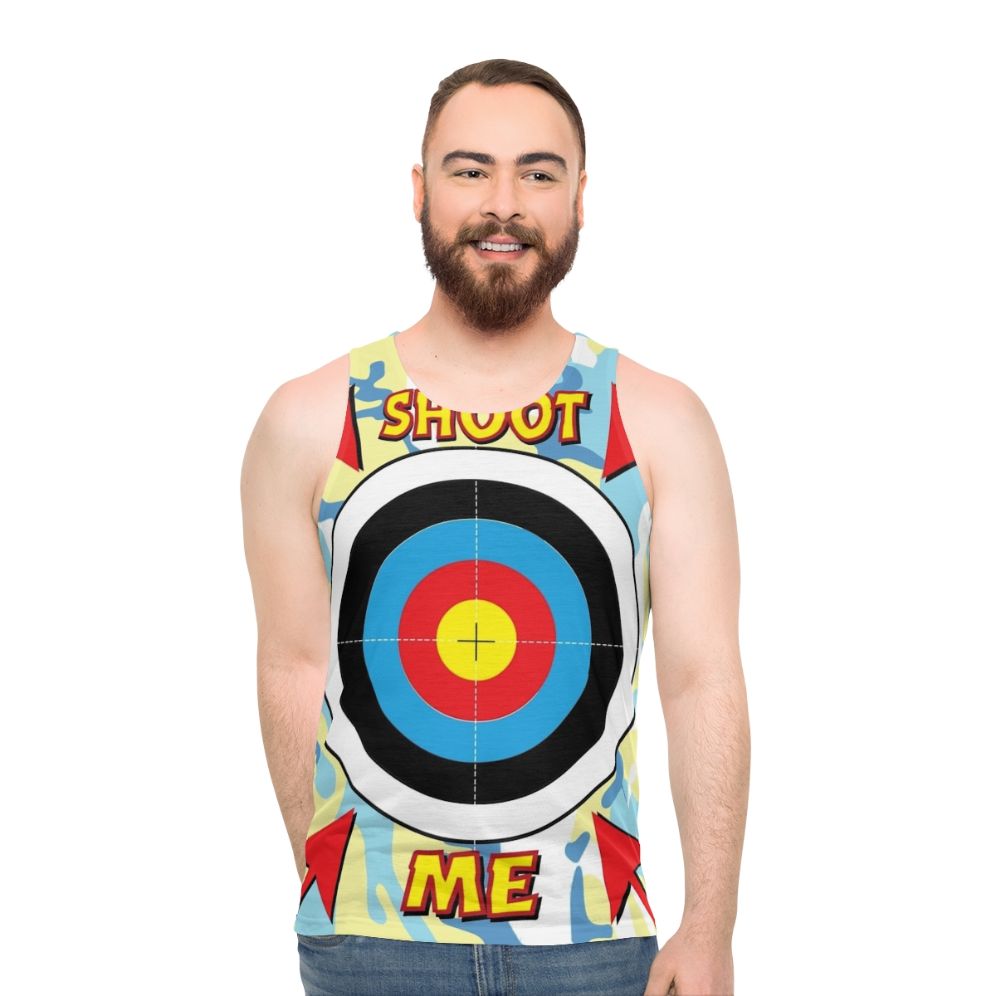 Paintball Stag Hen Do Target Unisex Tank Top