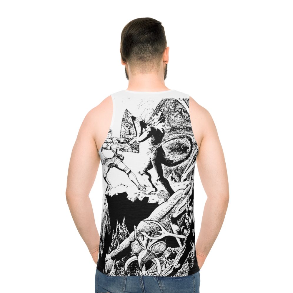 Paladin in Hell Unisex Fantasy Tank Top
