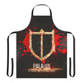 Paladin-inspired apron featuring Final Fantasy elements like crystals and swords