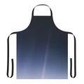 Pale Blue Dot-Inspired Apron with Voyager 1 Space Exploration Infographic Design