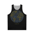 Pale Blue Dot Unisex Tank Top featuring a cosmic design