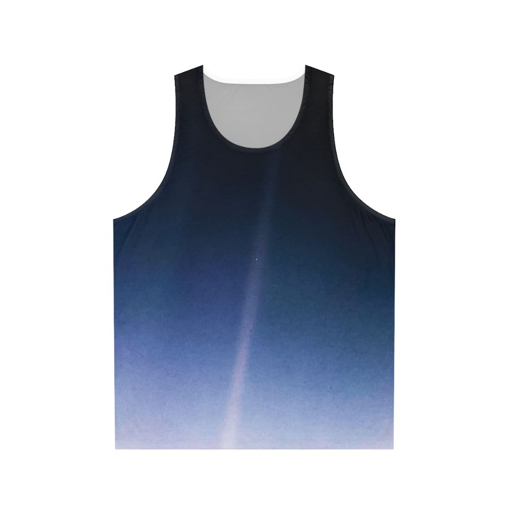 Pale Blue Dot Voyager 1 NASA Space Exploration Unisex Tank Top
