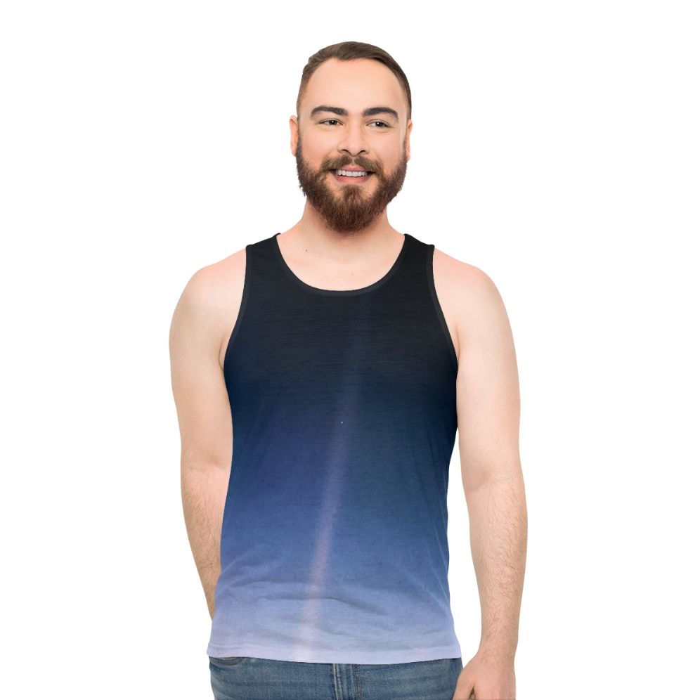 Pale Blue Dot Voyager 1 NASA Space Exploration Unisex Tank Top