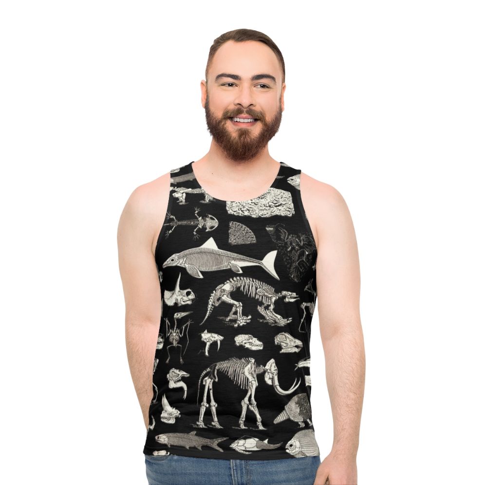 Paleontology Illustration Unisex Tank Top