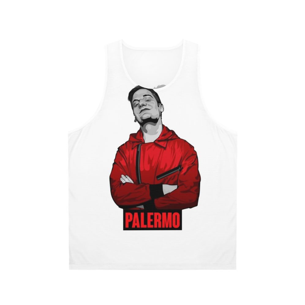 Palermo Unisex Money Heist Fan Art Tank Top
