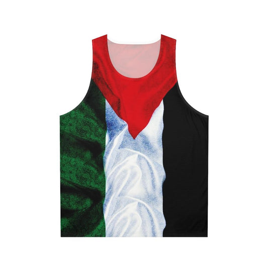 Palestine Flag Unisex Tank Top