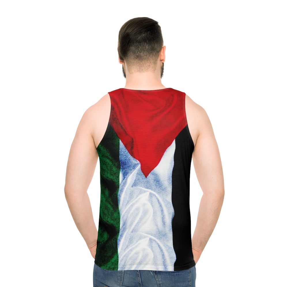 Palestine Flag Unisex Tank Top
