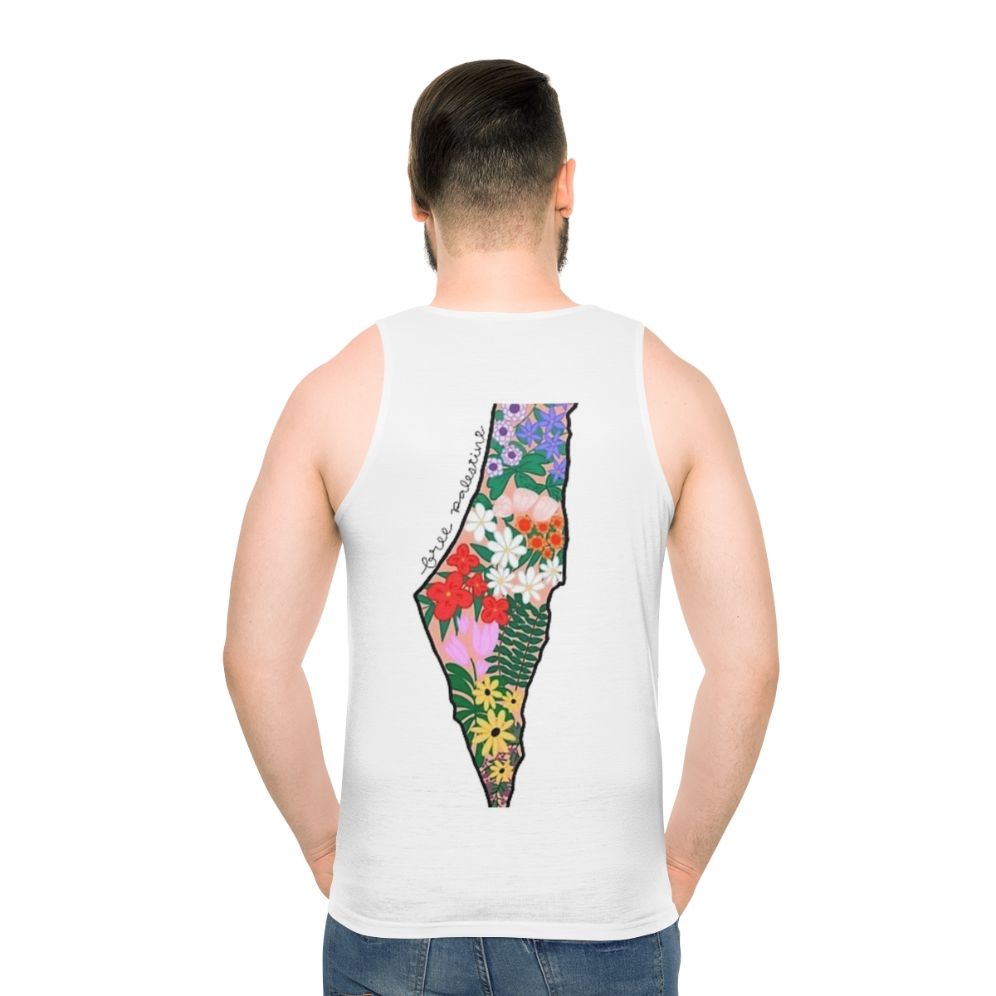 Unisex tank top in support of the Palestinian people