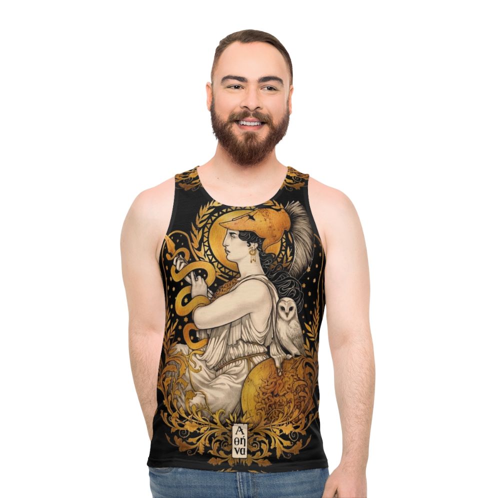 Pallas Athena Greek Goddess Unisex Tank Top