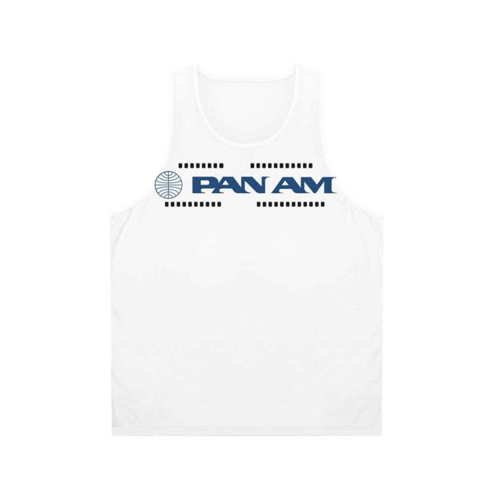 Pan Am 747-400 Aircraft Unisex Tank Top