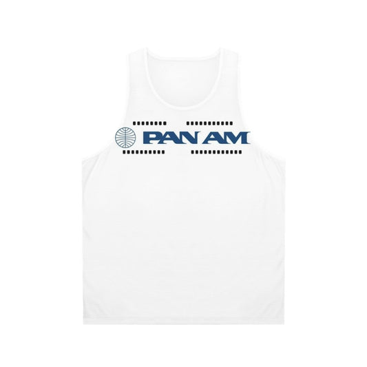 Pan Am 747-400 Aircraft Unisex Tank Top