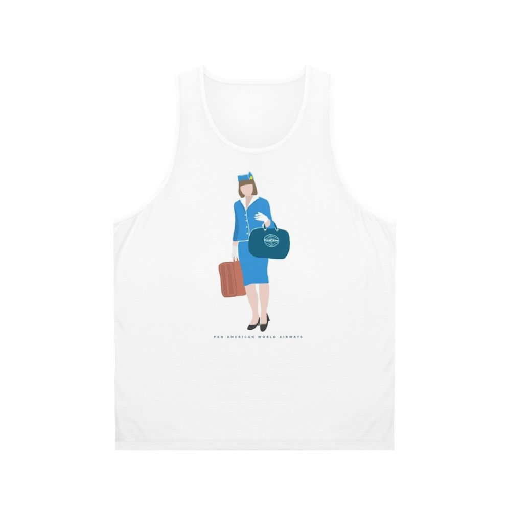 Pan Am Airlines Unisex Retro Tank Top