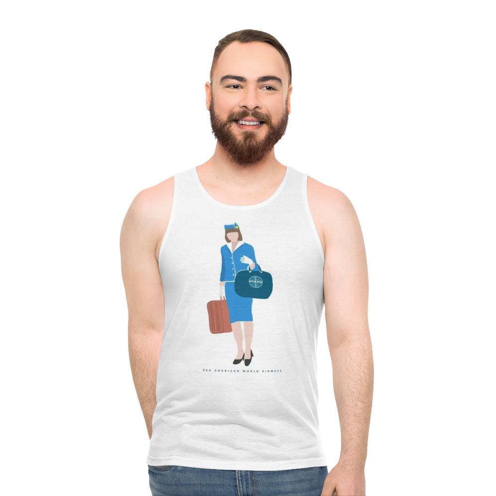 Pan Am Airlines Unisex Retro Tank Top