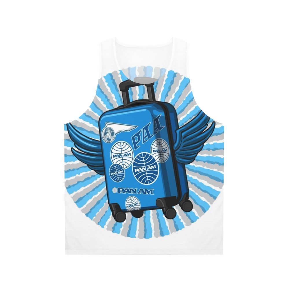 Pan Am Cabin Approved Luggage Unisex Tank Top
