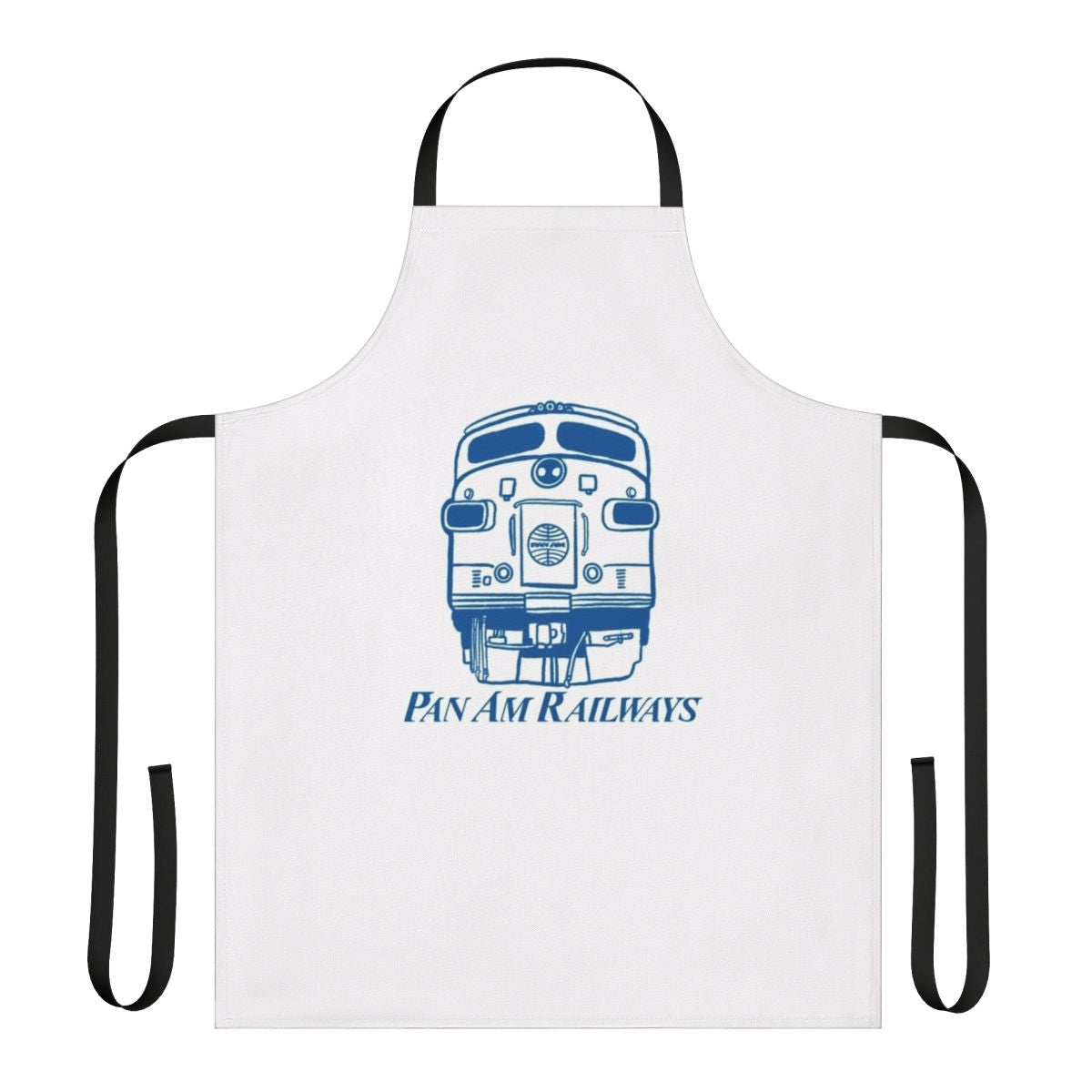 Pan Am Inspired Railway Apron for Railfans and Model Train Enthusiasts
