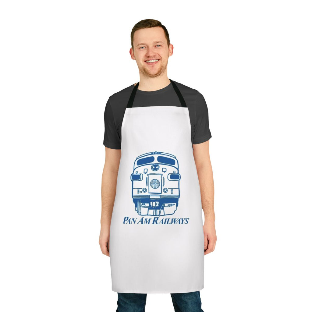 Pan Am Inspired Railway Apron for Railfans and Model Train Enthusiasts