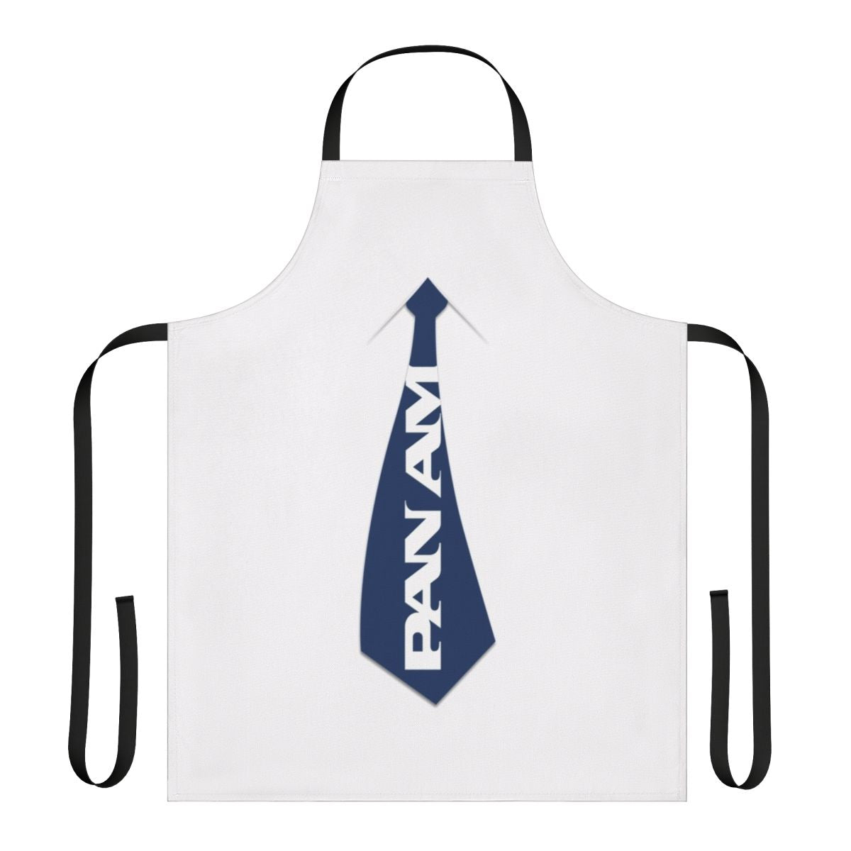 Pan Am inspired retro airline necktie apron