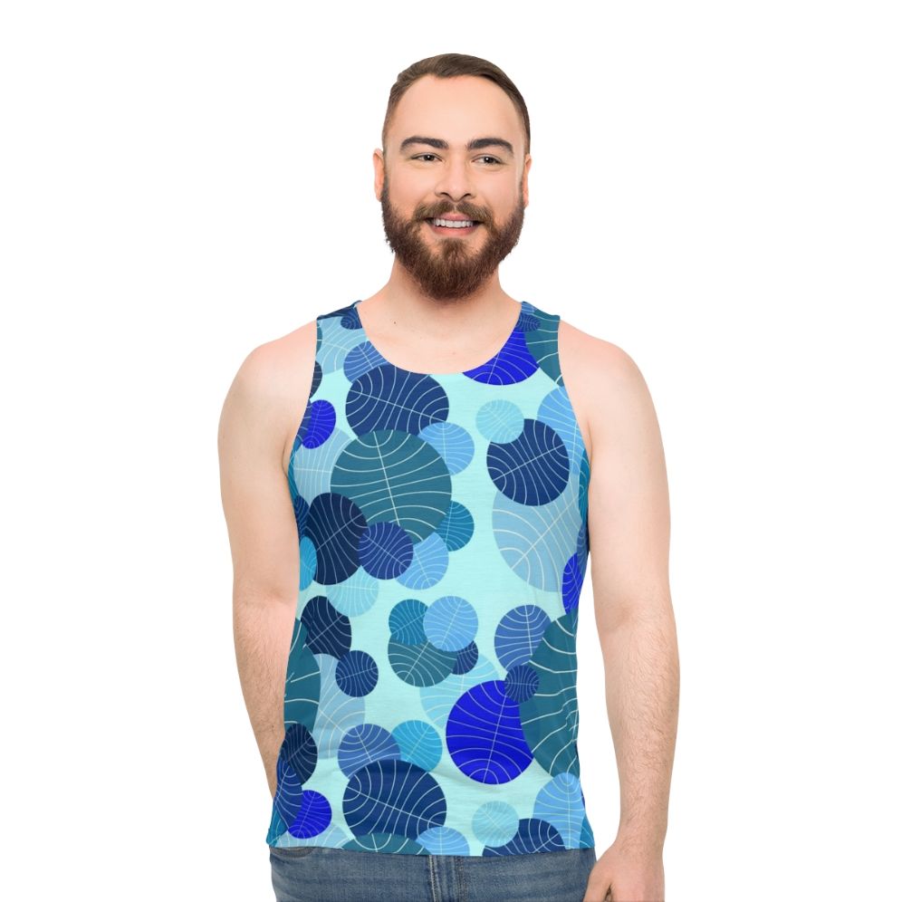 Unisex tank top with all-over print of the iconic Pan Am logo