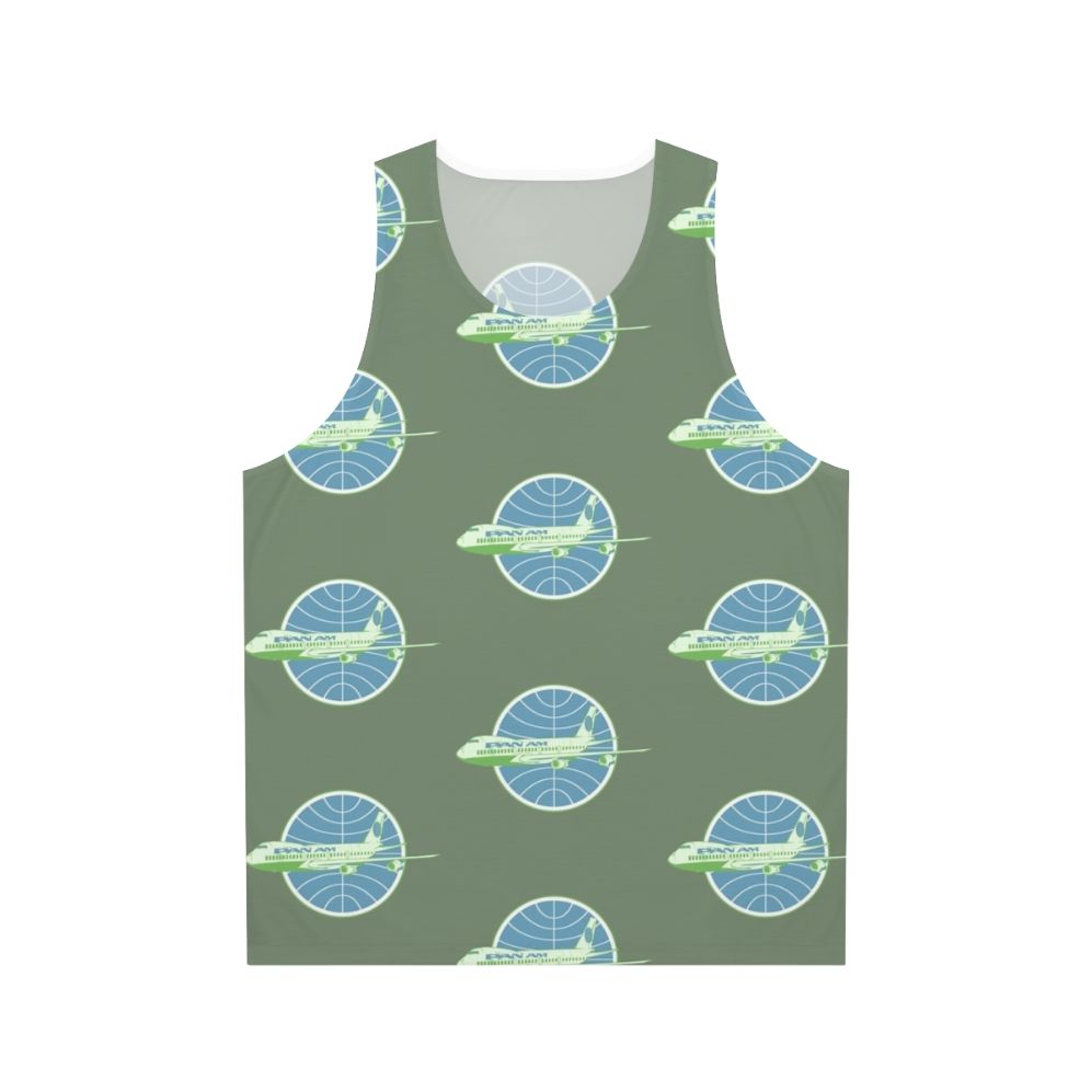Pan Am Aeroplane Logo Unisex Tank Top