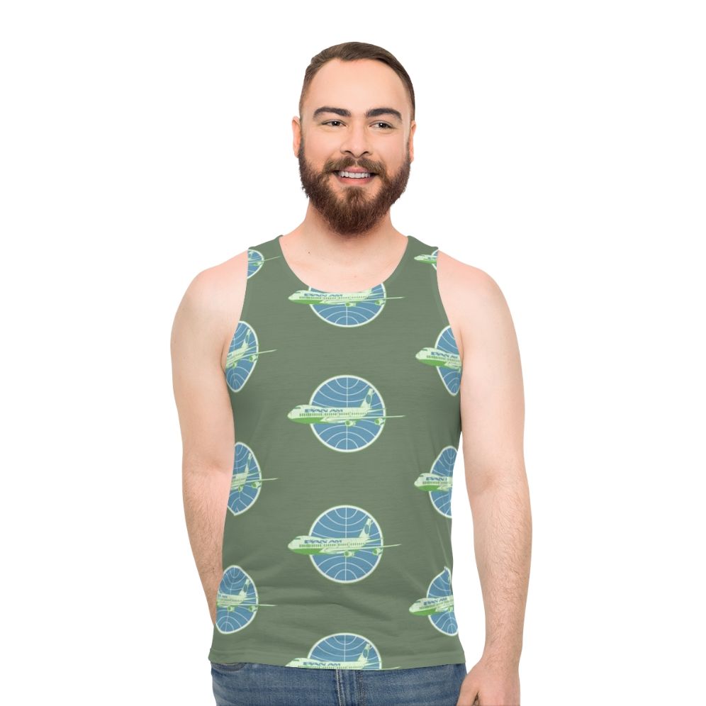Pan Am Aeroplane Logo Unisex Tank Top