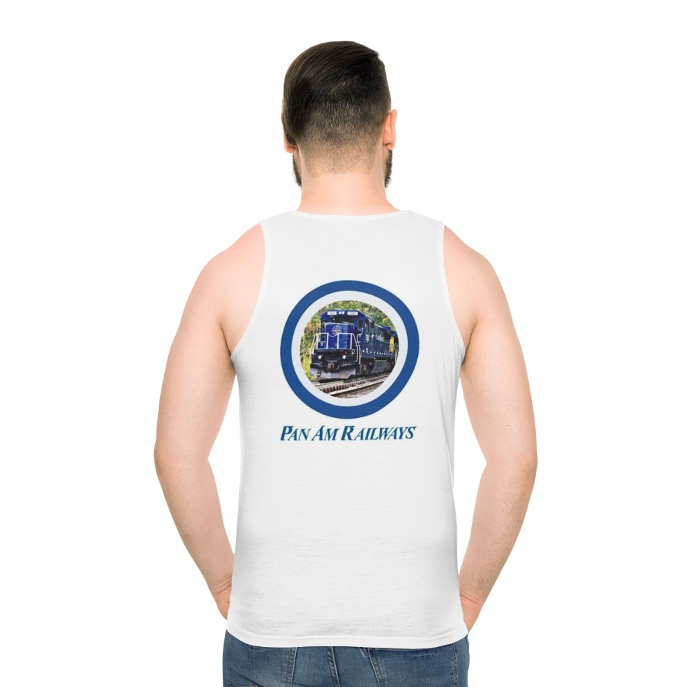 Pan Am Railway Train Driving Unisex Tank Top