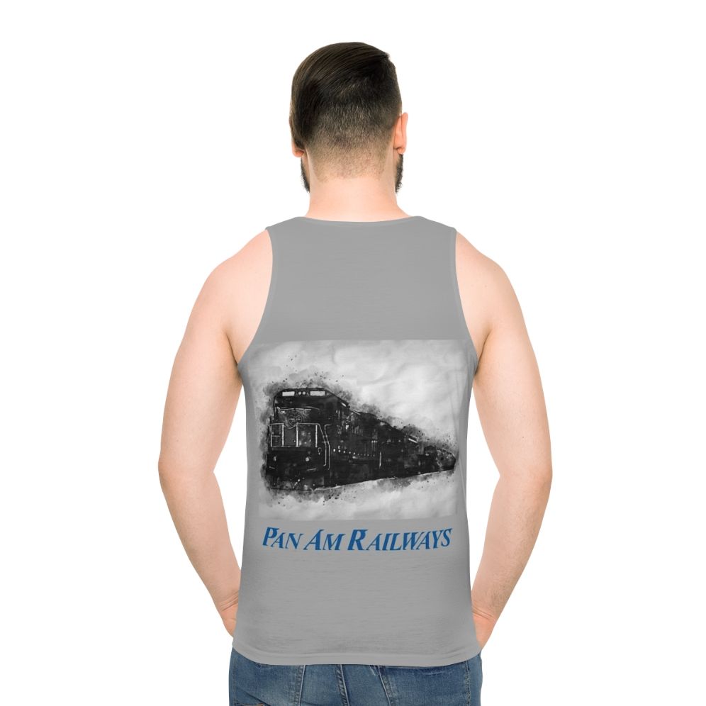 Pan Am Railways Train Vintage Unisex Tank Top