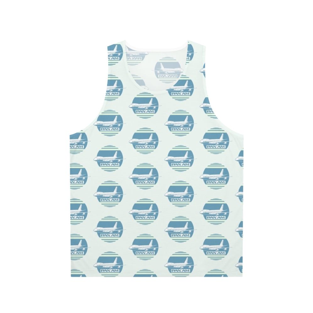 Pan Am Retro Colors Unisex Tank Top