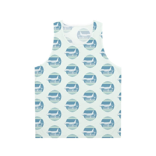 Pan Am Retro Colors Unisex Tank Top