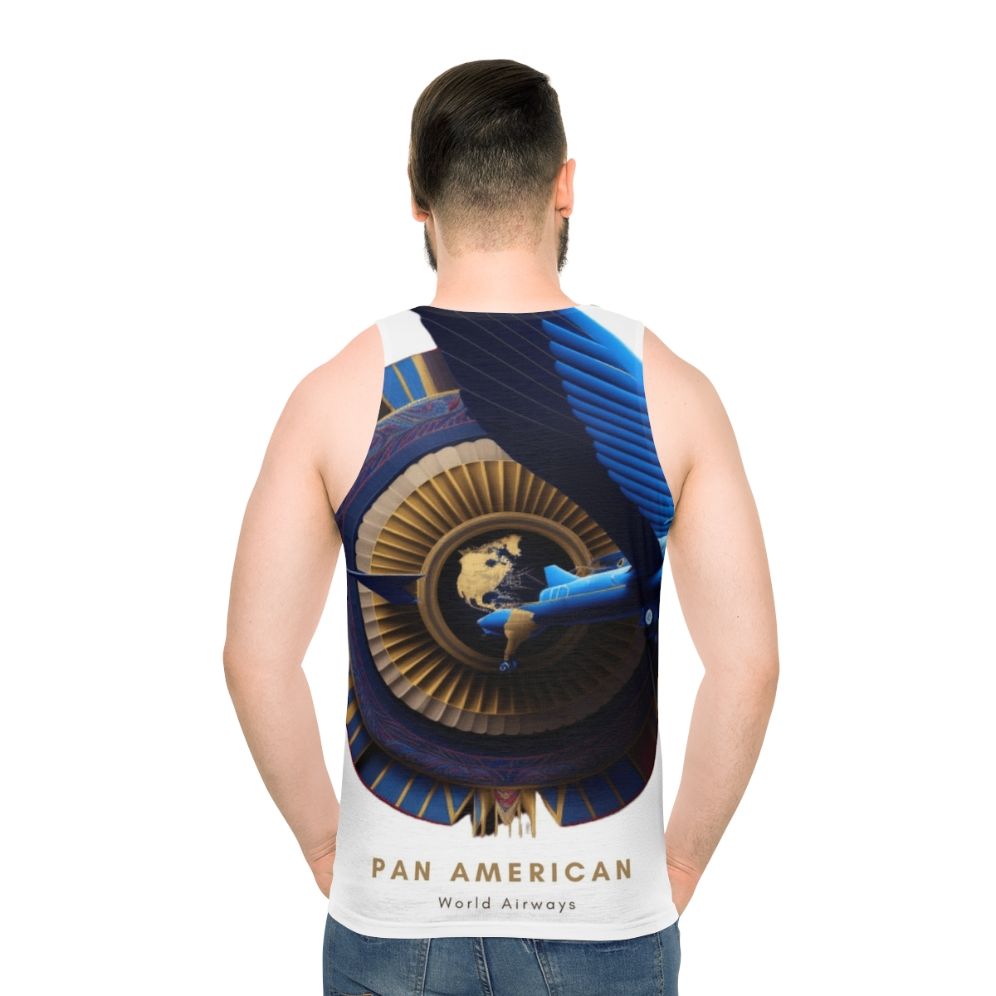 Vintage Pan American World Airways Unisex Tank Top