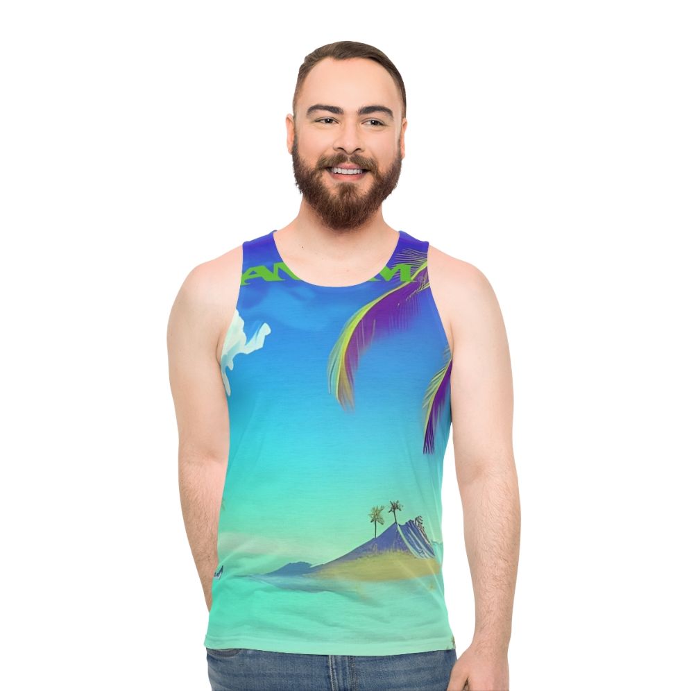 Pan Am Vintage Airline Unisex Tank Top