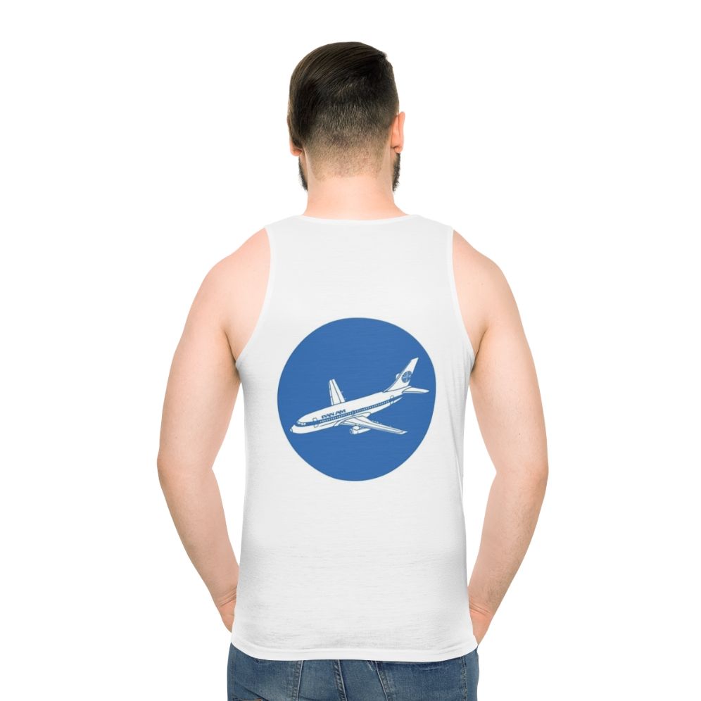 Vintage-inspired Pan American World Airways unisex tank top