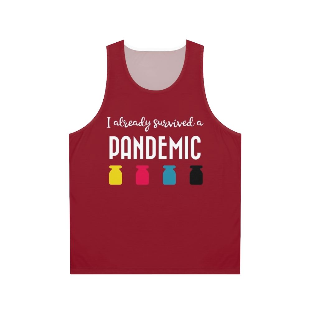 Pandemic Survivor Unisex Tank Top