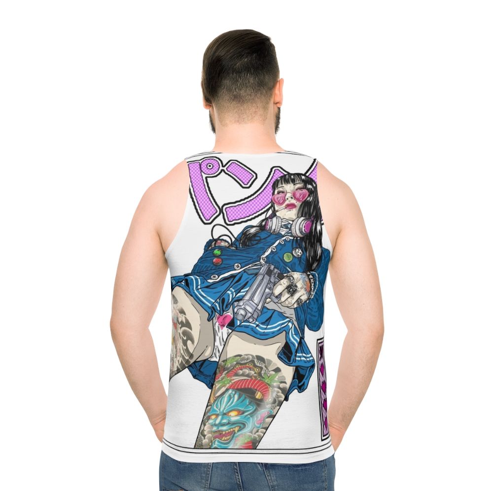 Panku unisex punk rock tank top