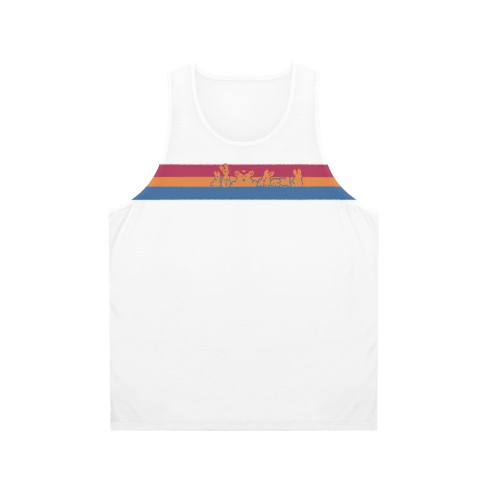Pansexual Pride Rabbit Unisex Tank Top