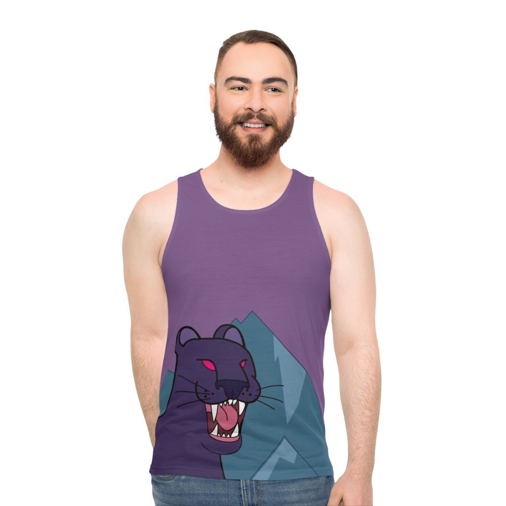 Panther Gravity Falls Cosplay Unisex Tank Top