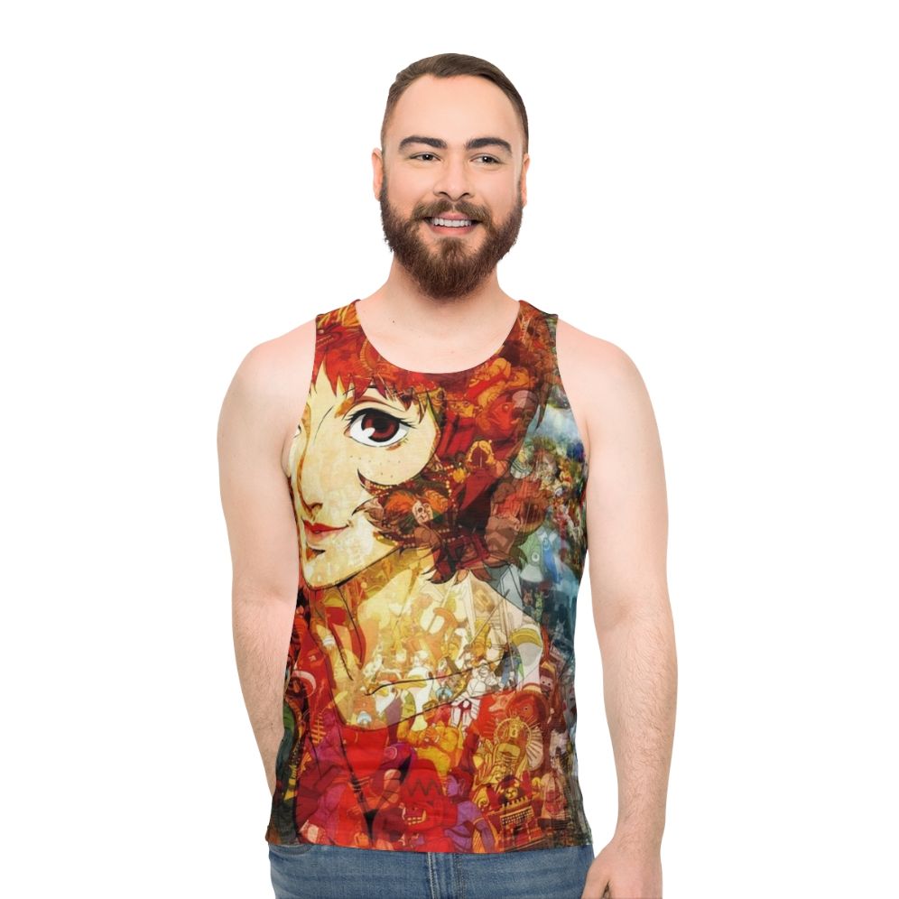 Paprika unisex anime inspired tank top