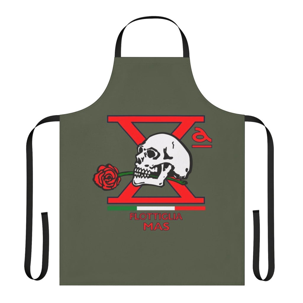 Parachute Infantry Regiment-inspired tactical apron with Decima Flottiglia Mas emblem