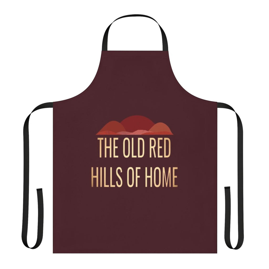 Parade musical themed apron with theater and music design