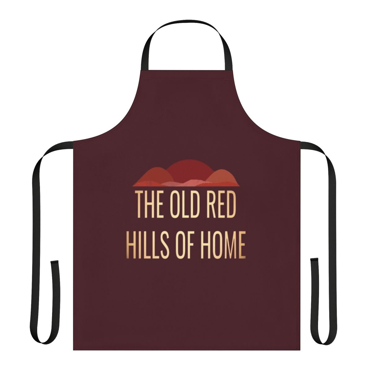 Parade musical themed apron with theater and music design