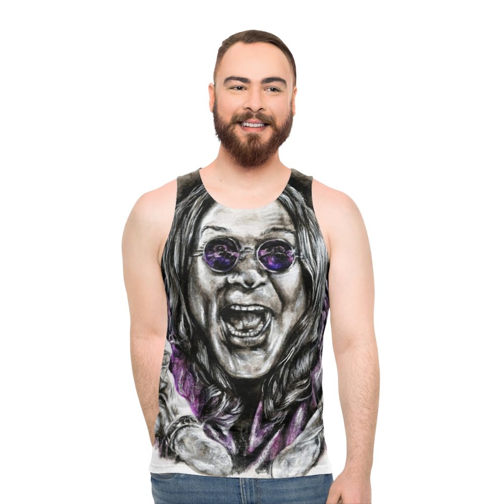 Paranoid Unisex Heavy Metal Tank Top